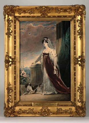 Portrait Of Lady Eleanor Egerton, C.1820 — Alfred Edward Chalon