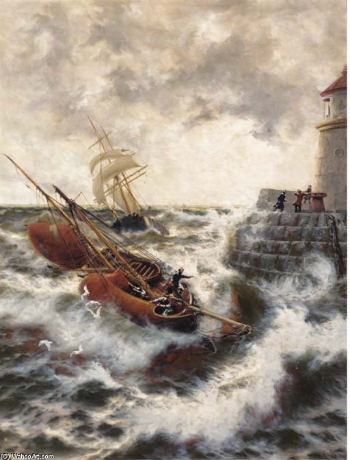 After A Stormy Night, Ramsgate — Thomas Rose Miles