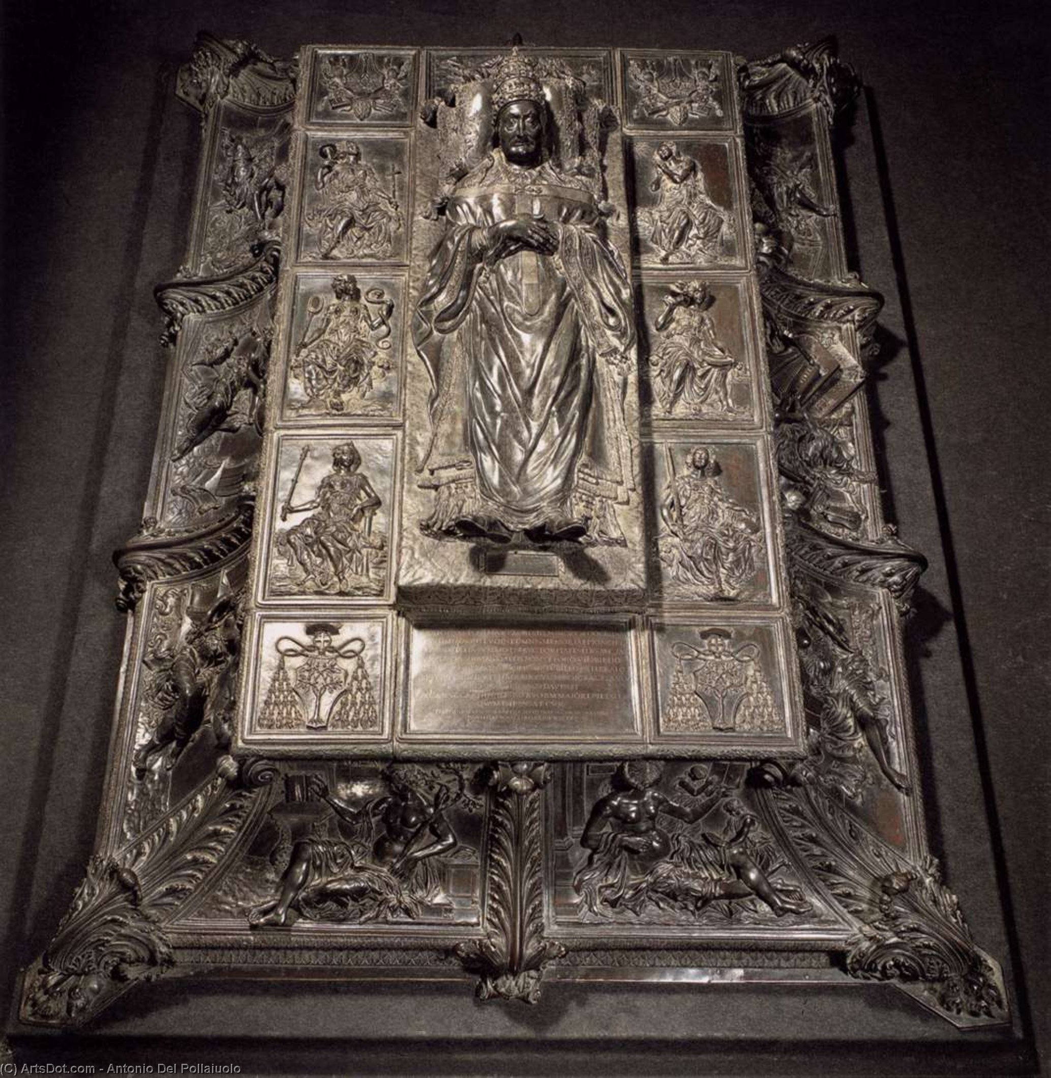 Monument Of Sixtus Iv — Антонио Дел Полајуоло