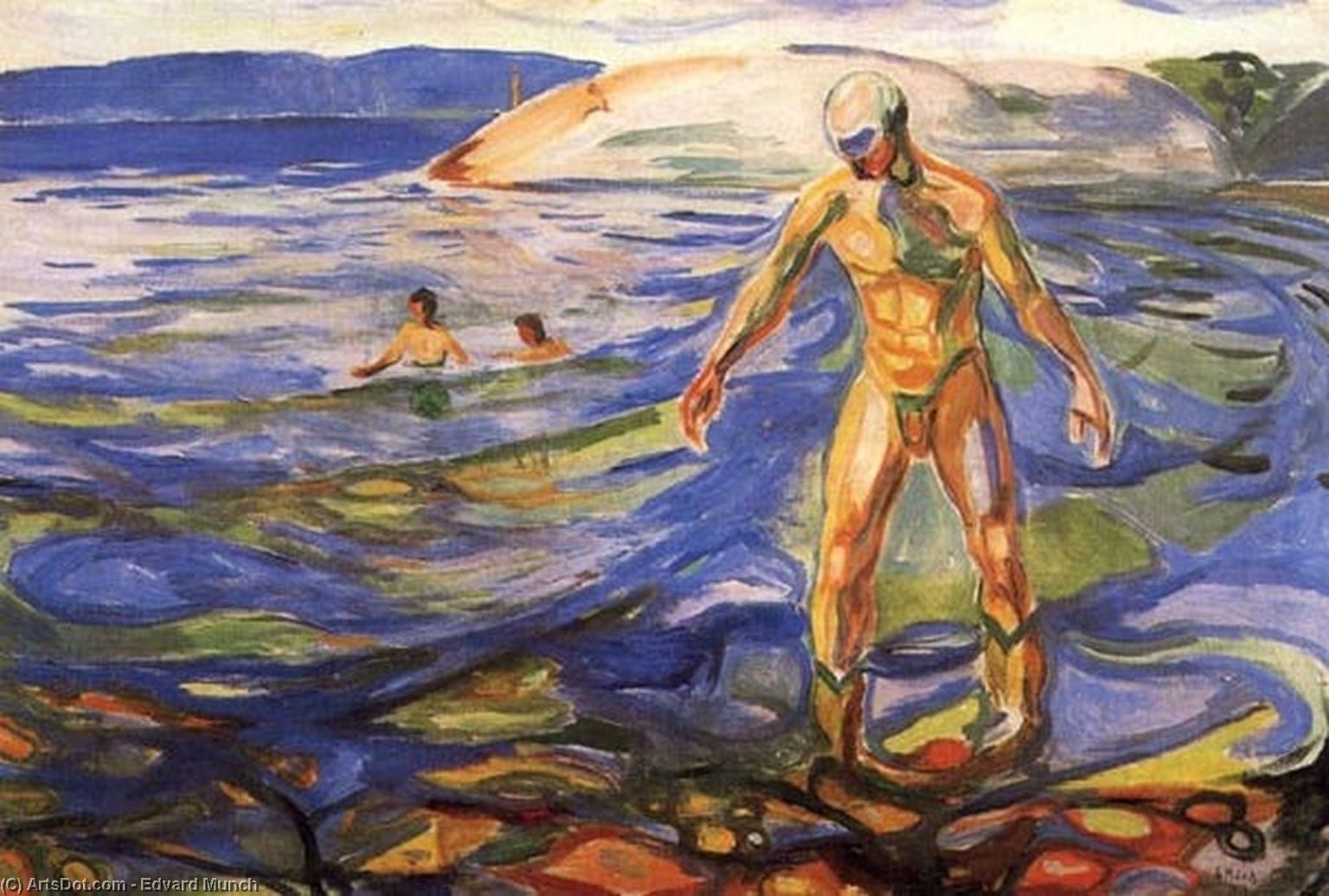 Bathing Man — Эдвард Мунк