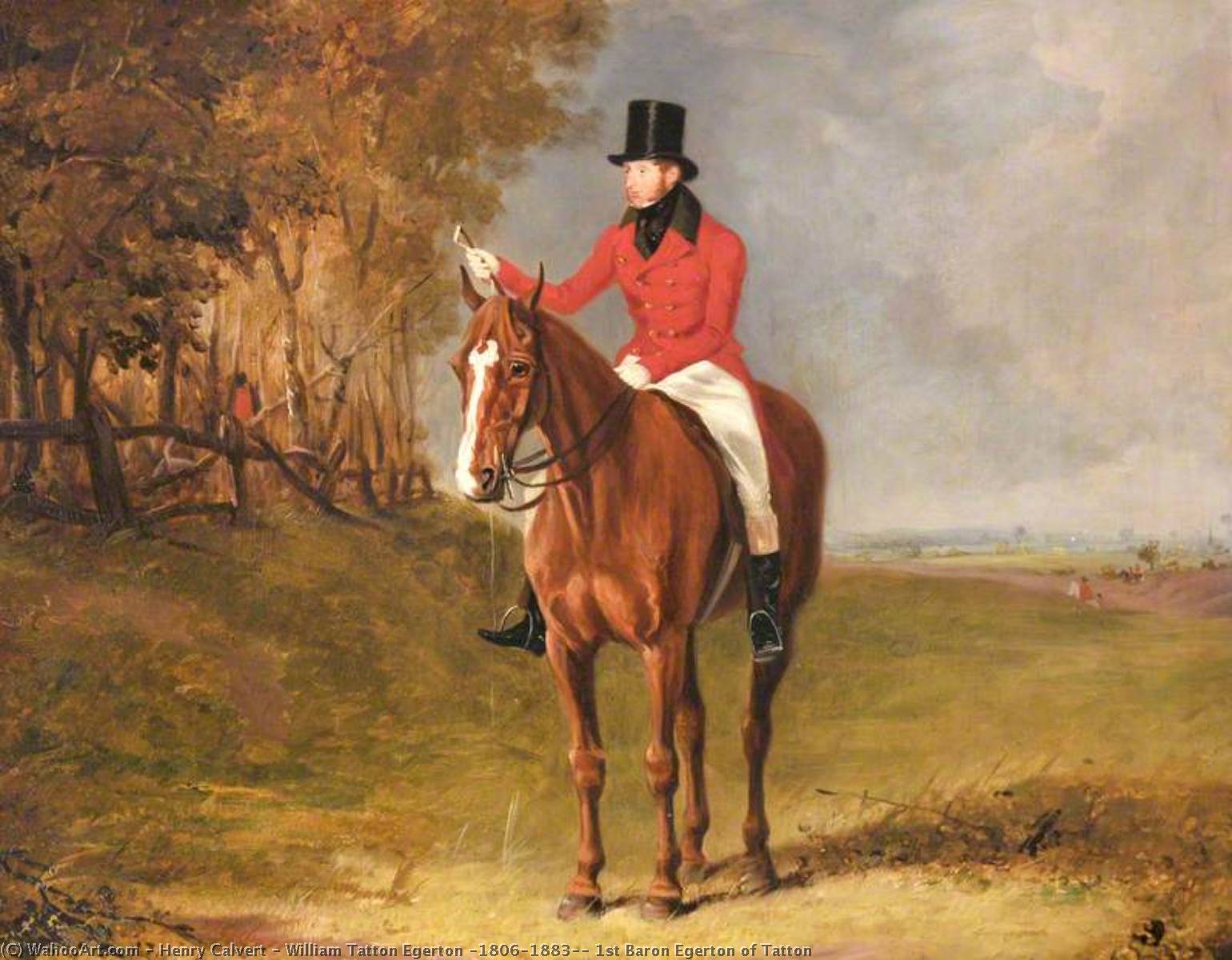 William Tatton Egerton (1806–1883), 1st Baron Egerton Of Tatton — Henry Calvert