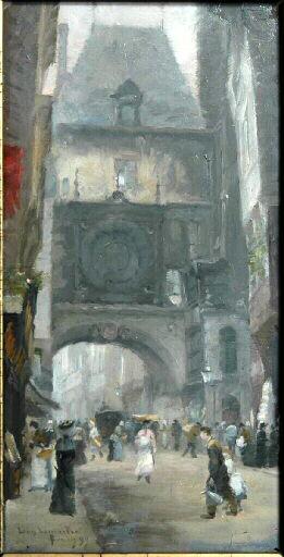 Le Gros Horloge À Rouen — Léon Jules Lemaître