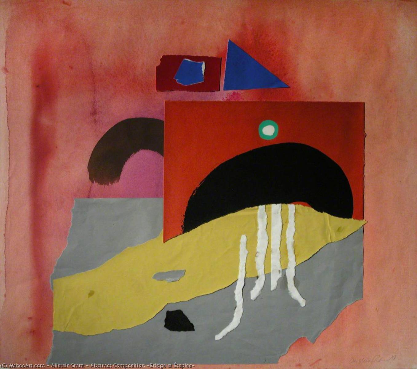 Abstract Composition (bridge At Étaples) — Alistair Grant