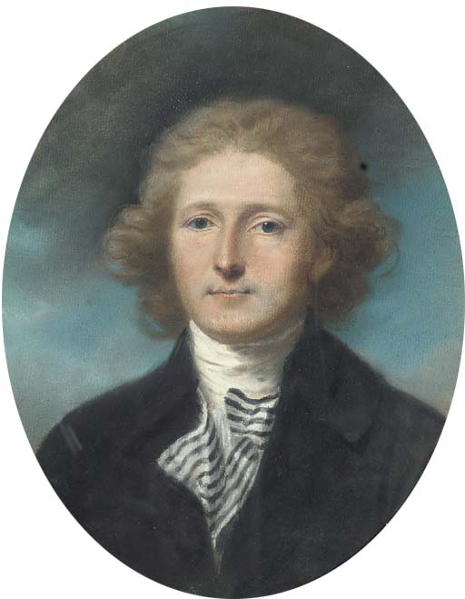 Portrait Of Reverend J. Williamson, Bust-length — Hugh Douglas Hamilton