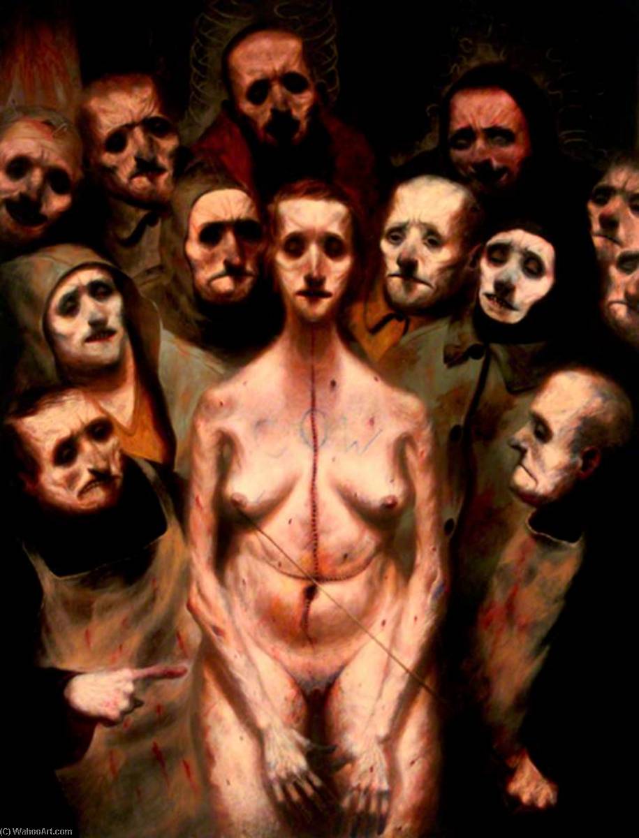 Anatomy Lesson (polyptych, Right Panel) — Кен Карри