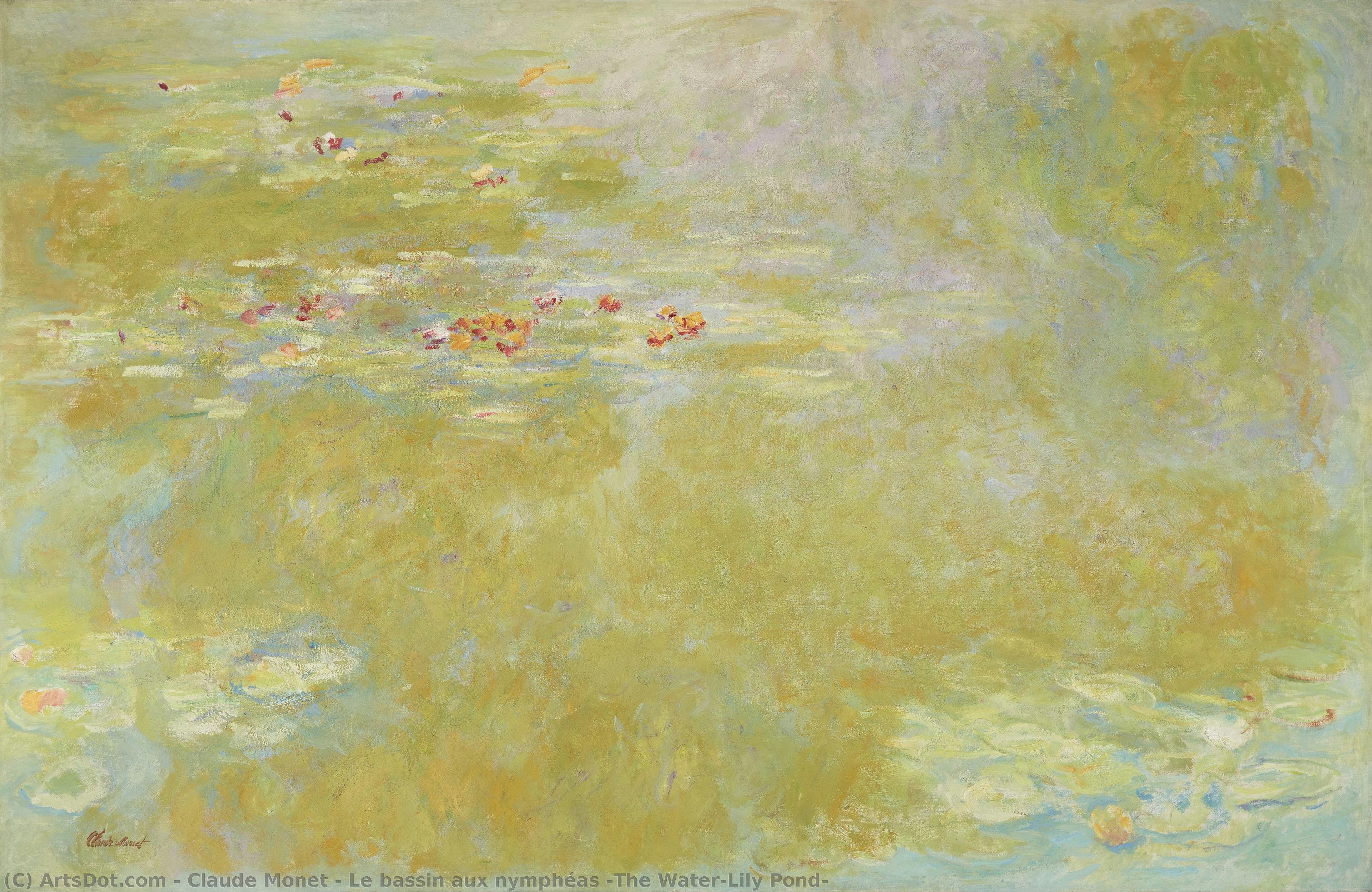 Le Bassin Aux Nymphéas (the Water-lily Pond) — クロード・モネ