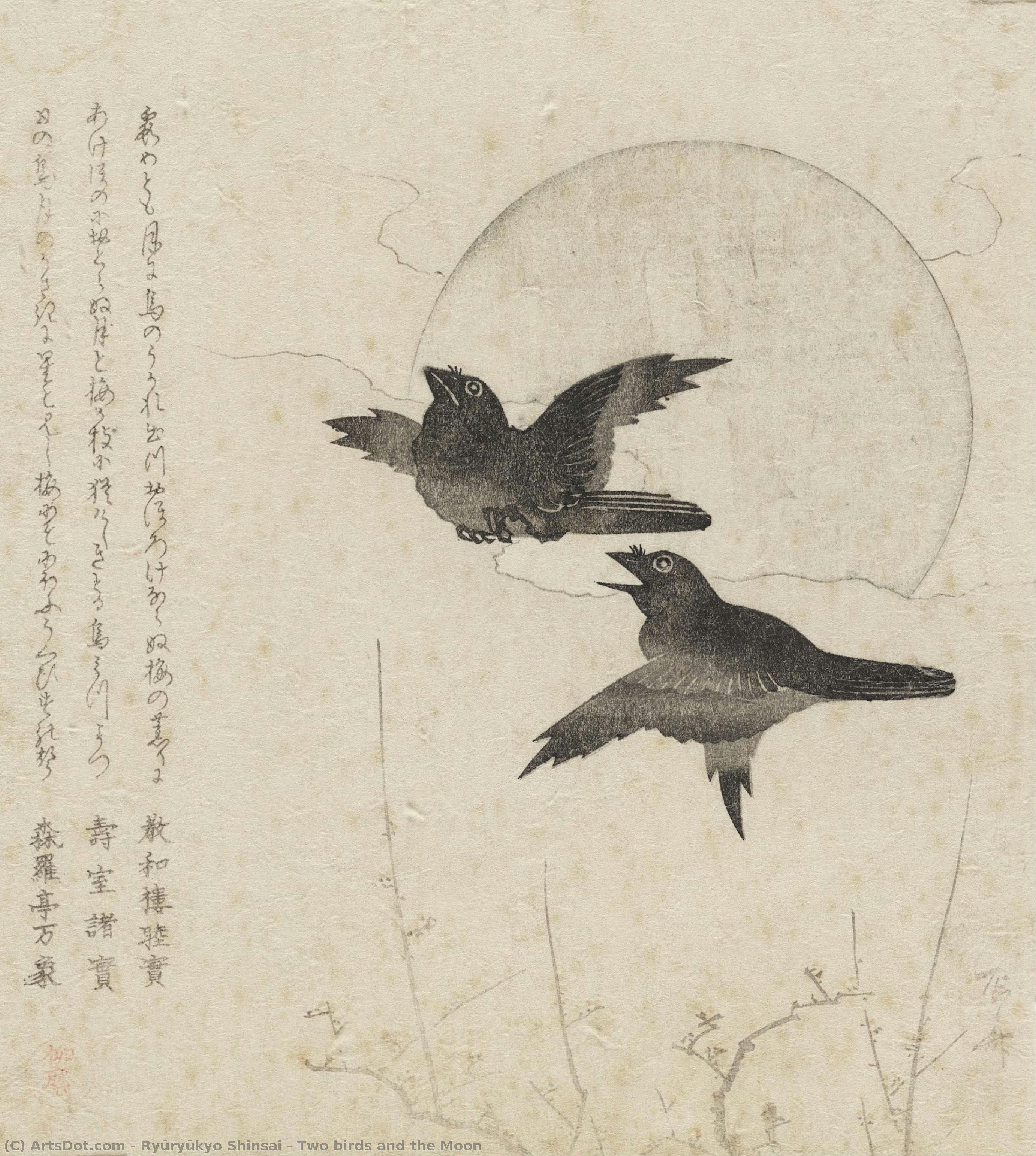 Two Birds And The Moon — Ryūryūkyo Shinsai