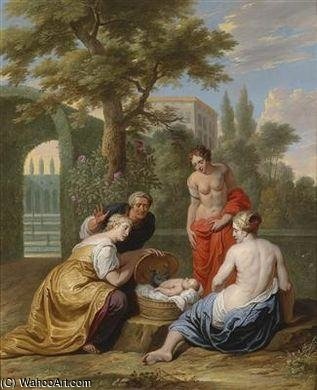 Discovery Of Erichthonius — Willem Van Herp The Elder