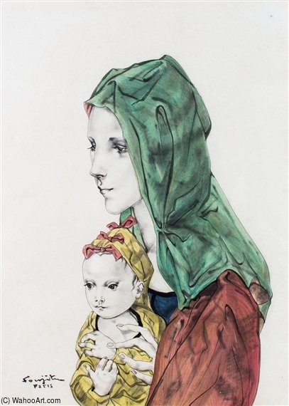 Madonna — Léonard Tsuguharu Foujita