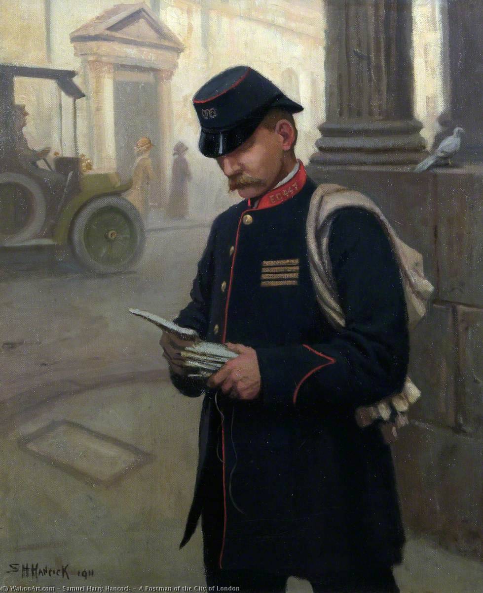 A Postman Of The City Of London — Samuel Harry Hancock