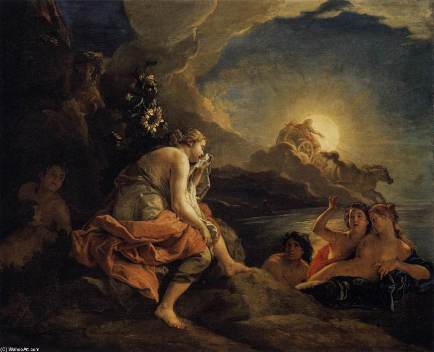 Clytie Transformed Into A Sunflower — Charles De La Fosse