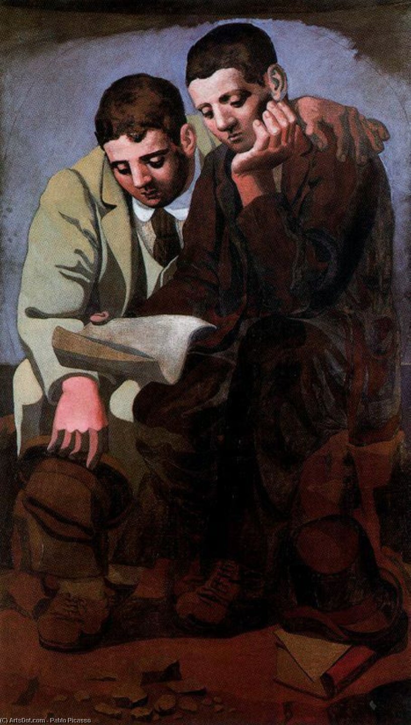La Lectura De La Carta — Pablo Picasso