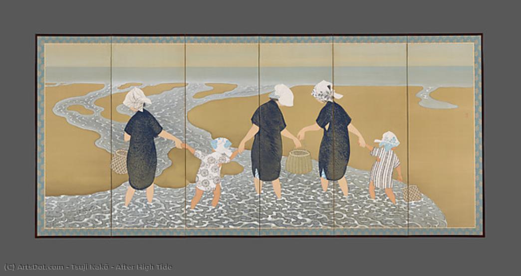 After High Tide — Tsuji Kakō 都路華香