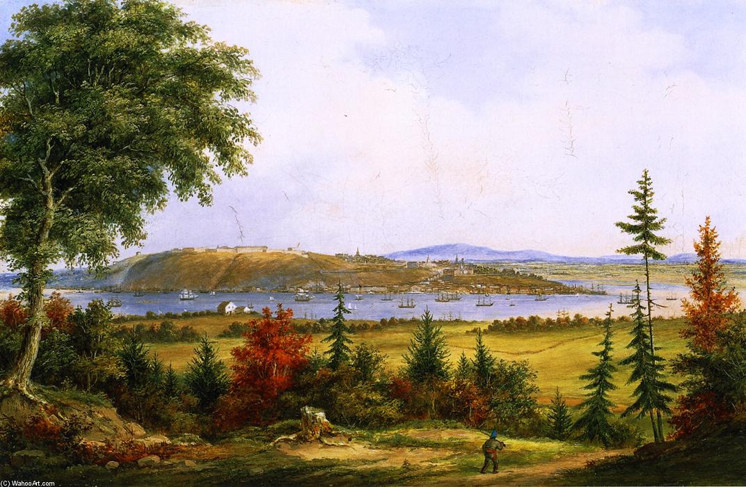 Quebec From Pointe-lévis — Cornelius David Krieghoff
