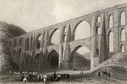 Aqueduct Of The Emperor Valens — William Henry Bartlett