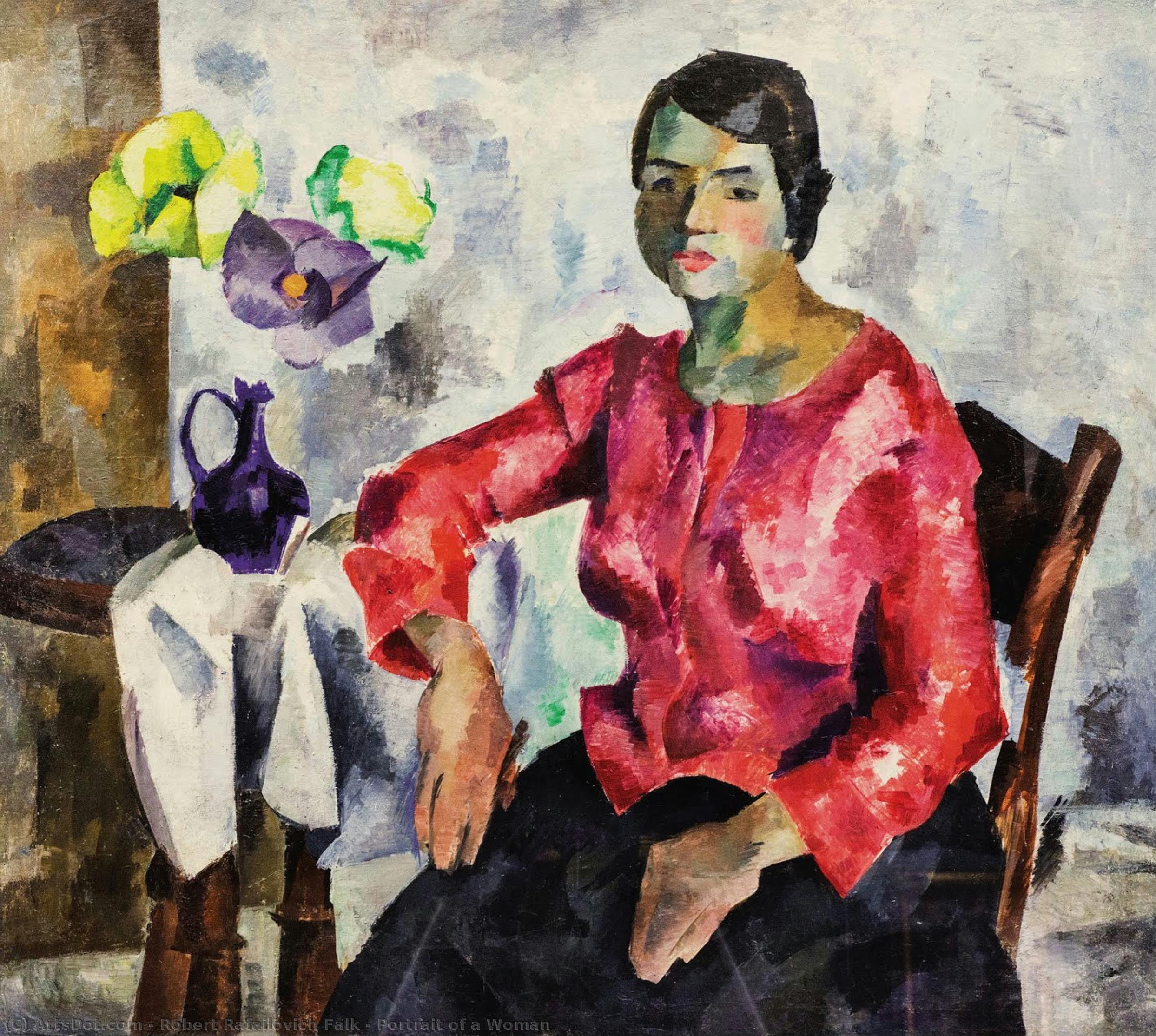 Portrait Of A Woman — Robert Rafailovich Falk
