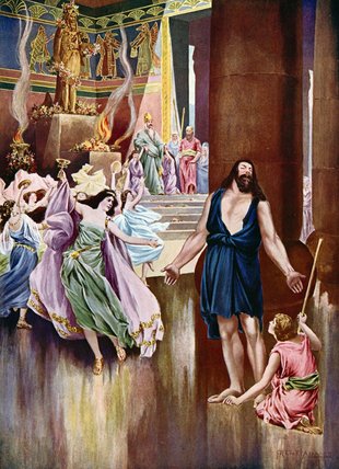 Samson And Delilah, Last Act Last Scene — Frank Adams