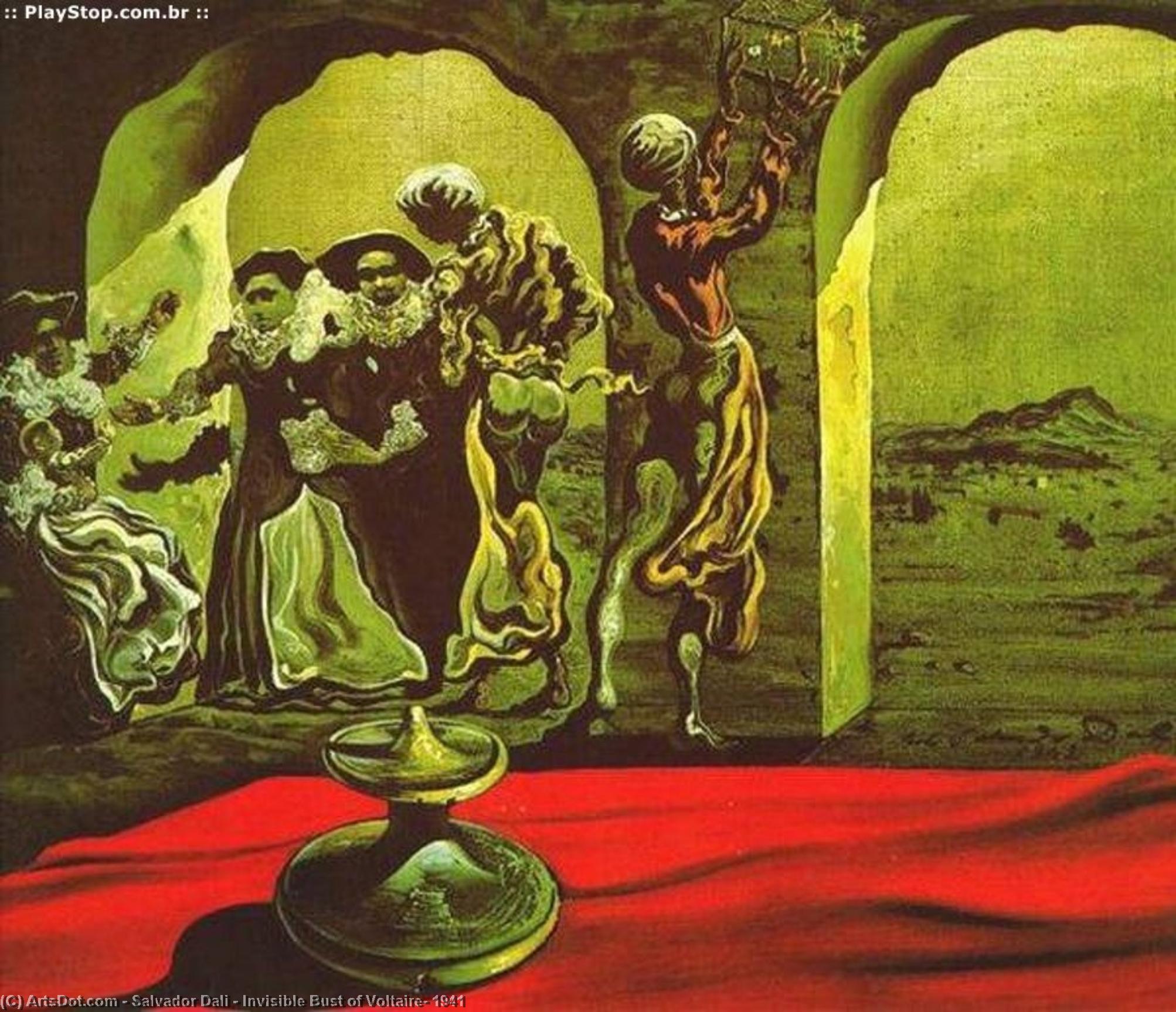Invisible Bust Of Voltaire, 1941 — Salvador Dalí