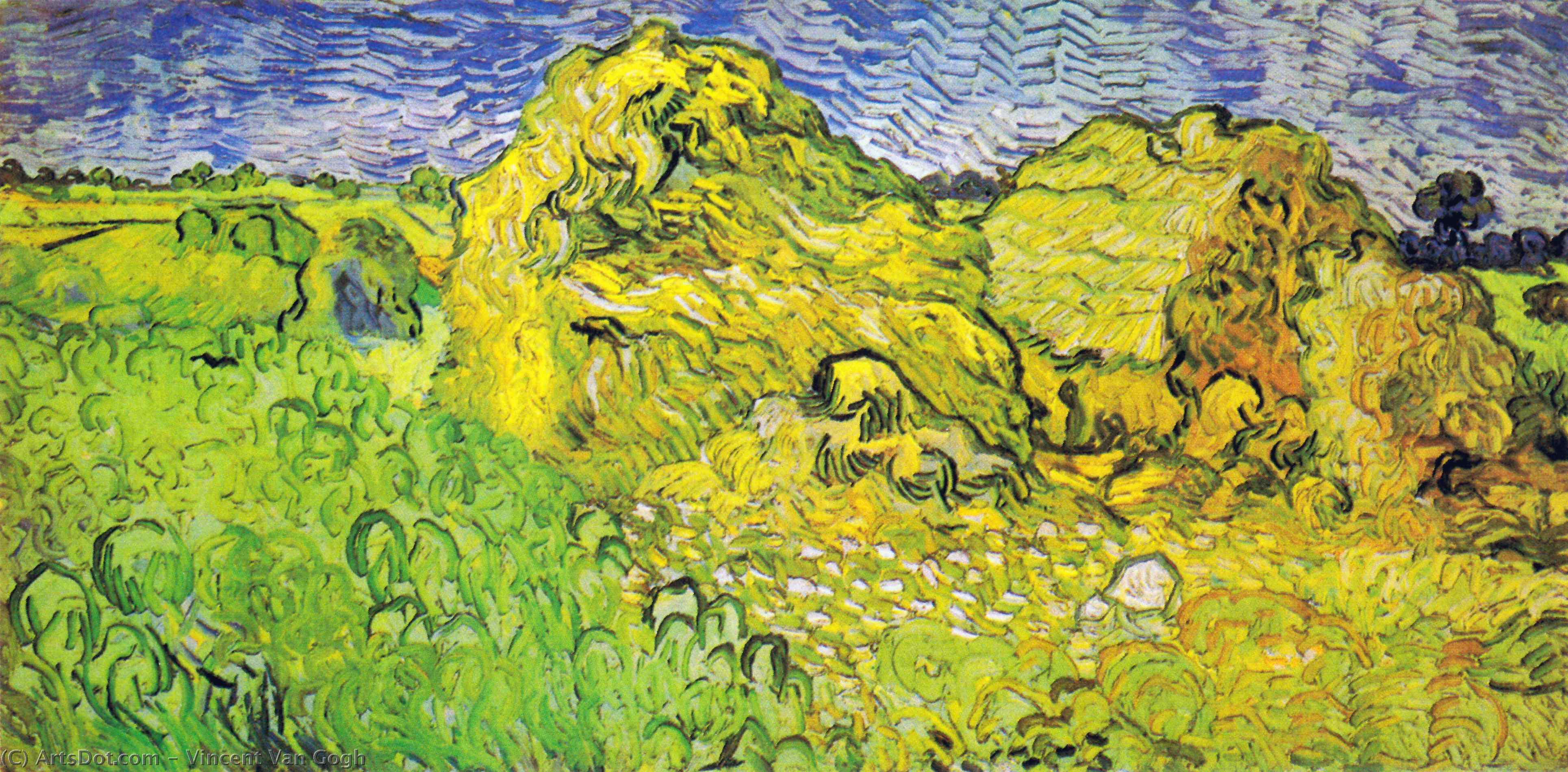 Campo Con Mazorcas De Trigo — Vincent Willem Van Gogh