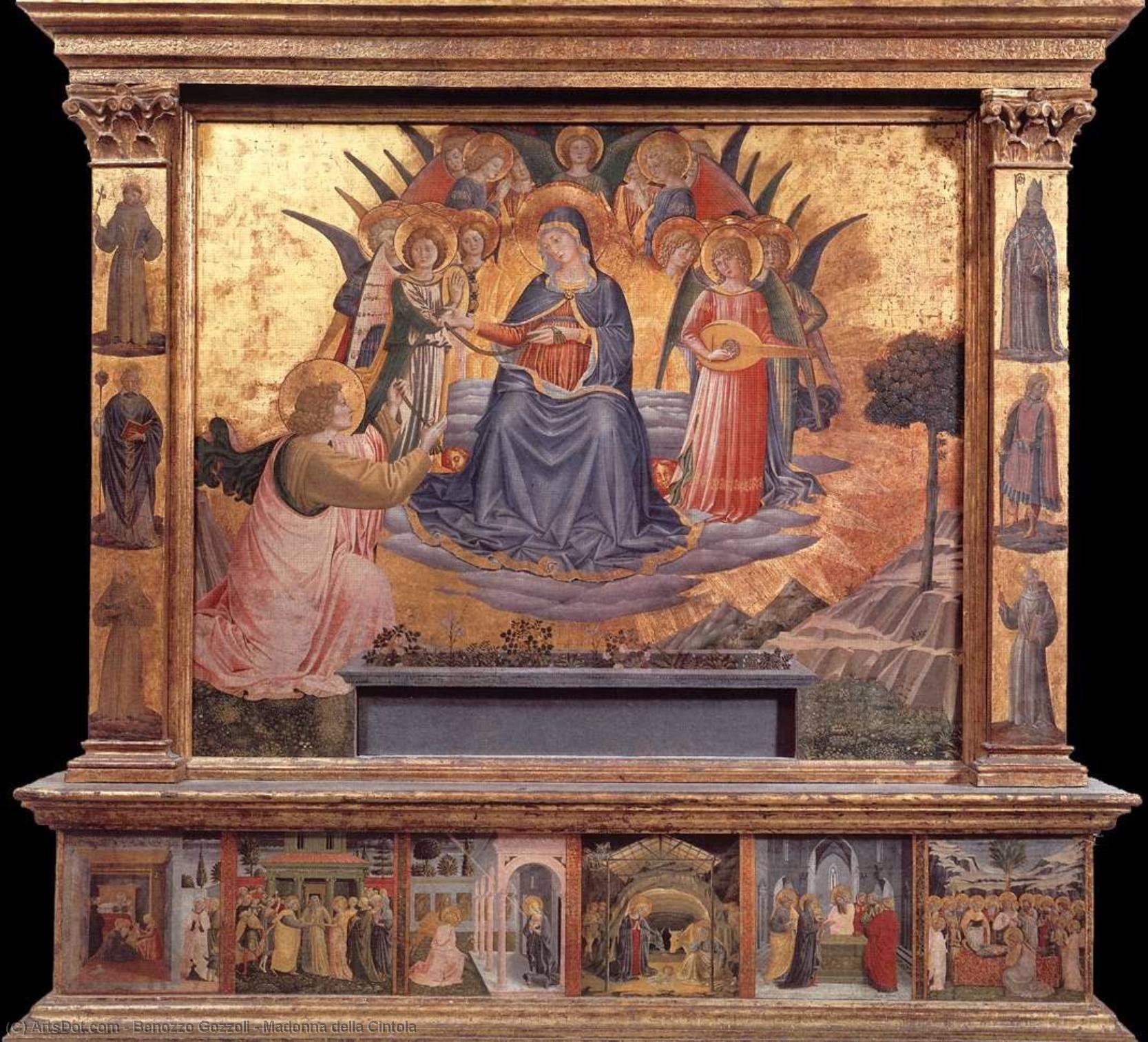 Madonna Della Cintola — Бензозо Гоззоли