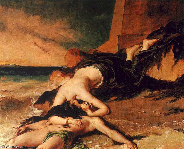 Hero And Leander — Уильям Этти