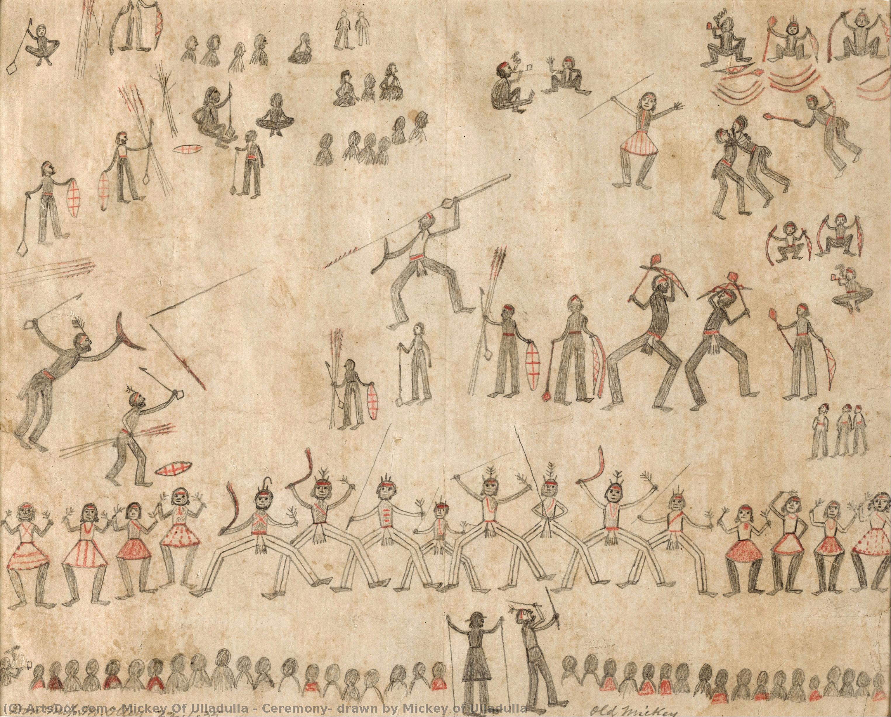 Ceremony, Drawn By Mickey Of Ulladulla — Mickey Of Ulladulla