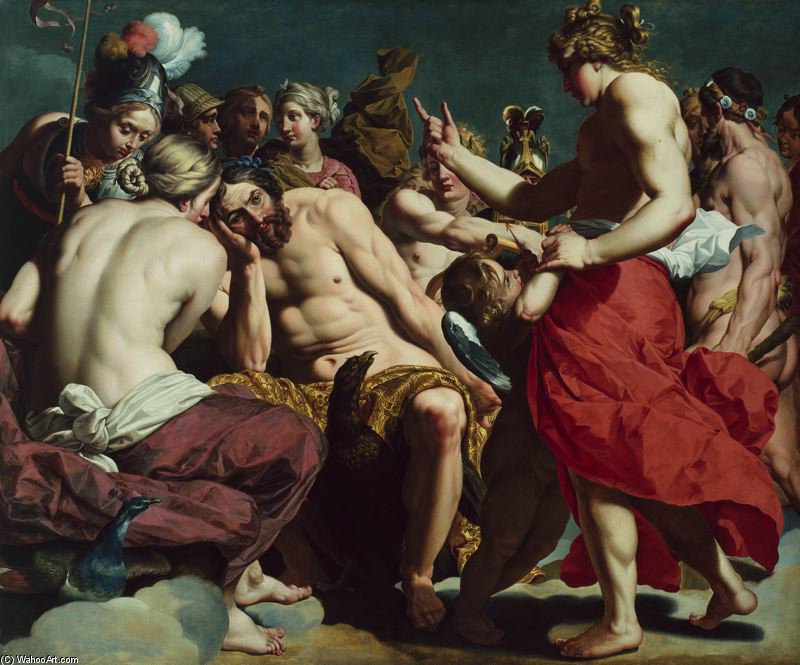 Jupiter Rebuked — Abraham Janssens