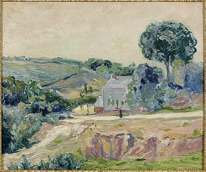 At Sunrise In A Valley, Brittany — Maxime Emile Louis Maufra