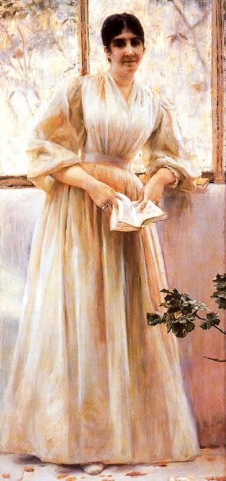Portrait Of Lucía Monti De Blanco — José Villegas Cordero