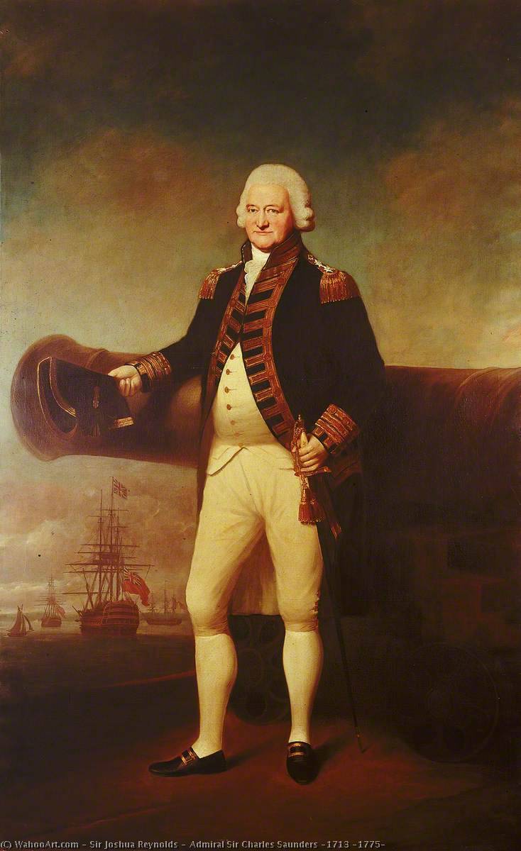 Admiral Sir Charles Saunders (1713 –1775) — Sir Joshua Reynolds