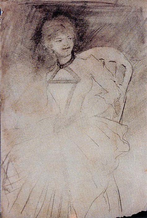 Point Of Lady Sitting On A Chair — Ovidio Murguía De Castro