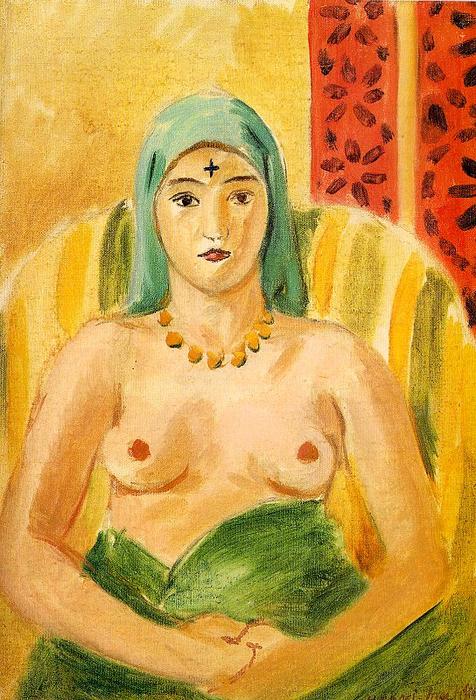 Odalisque, Half-length (the Tatoo) — Henri Matisse