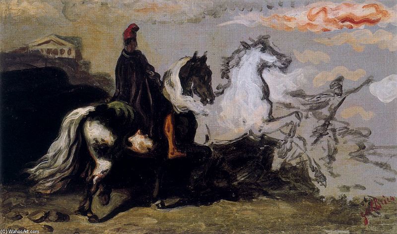 Horse And Rider — Giorgio De Chirico