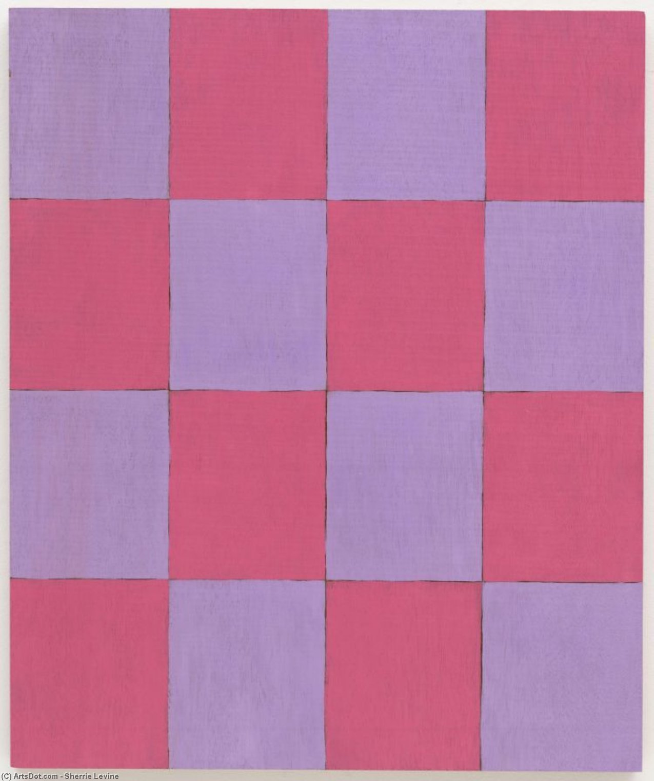 Large Check — Sherrie Levine