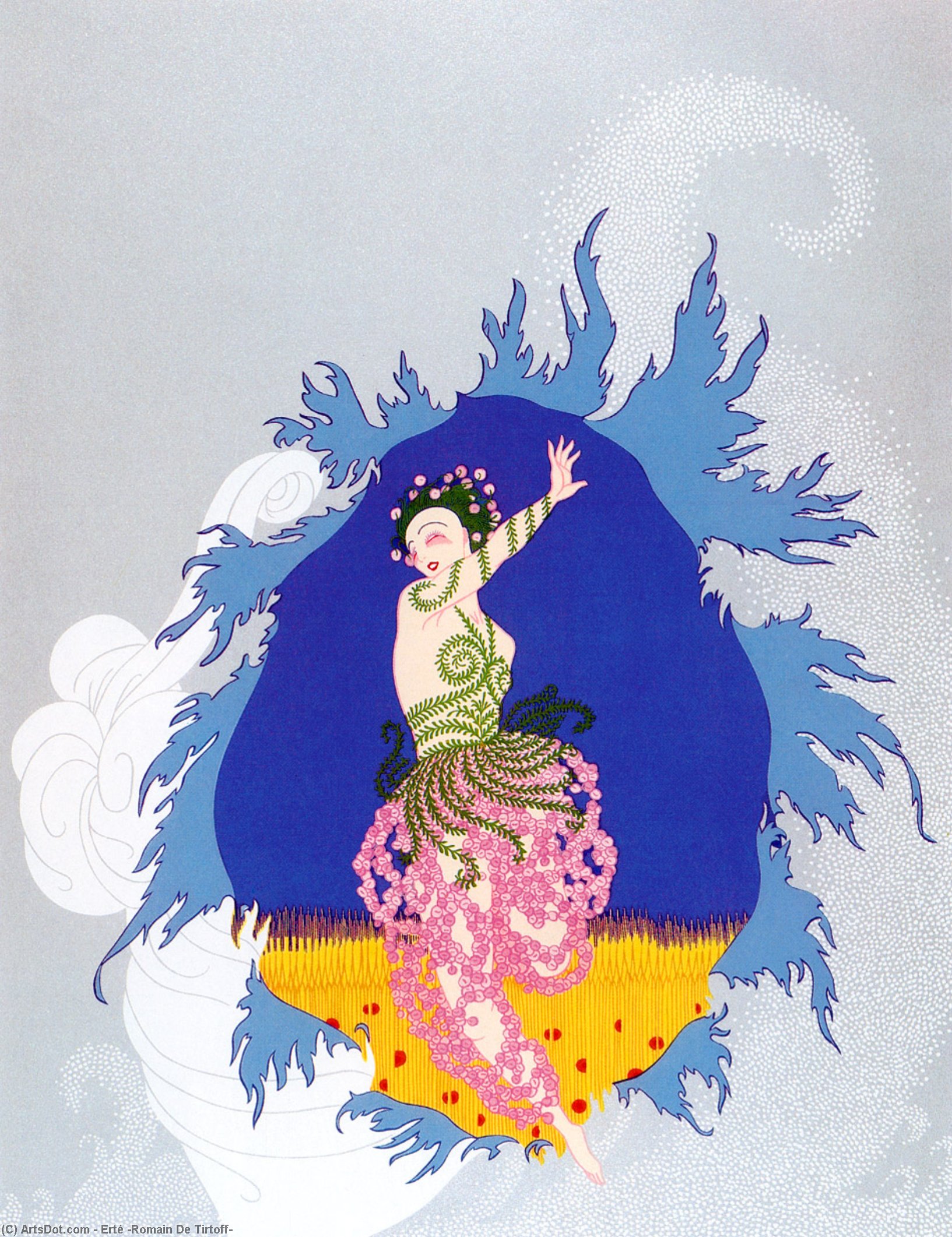 The Coming Of Spring — Erté