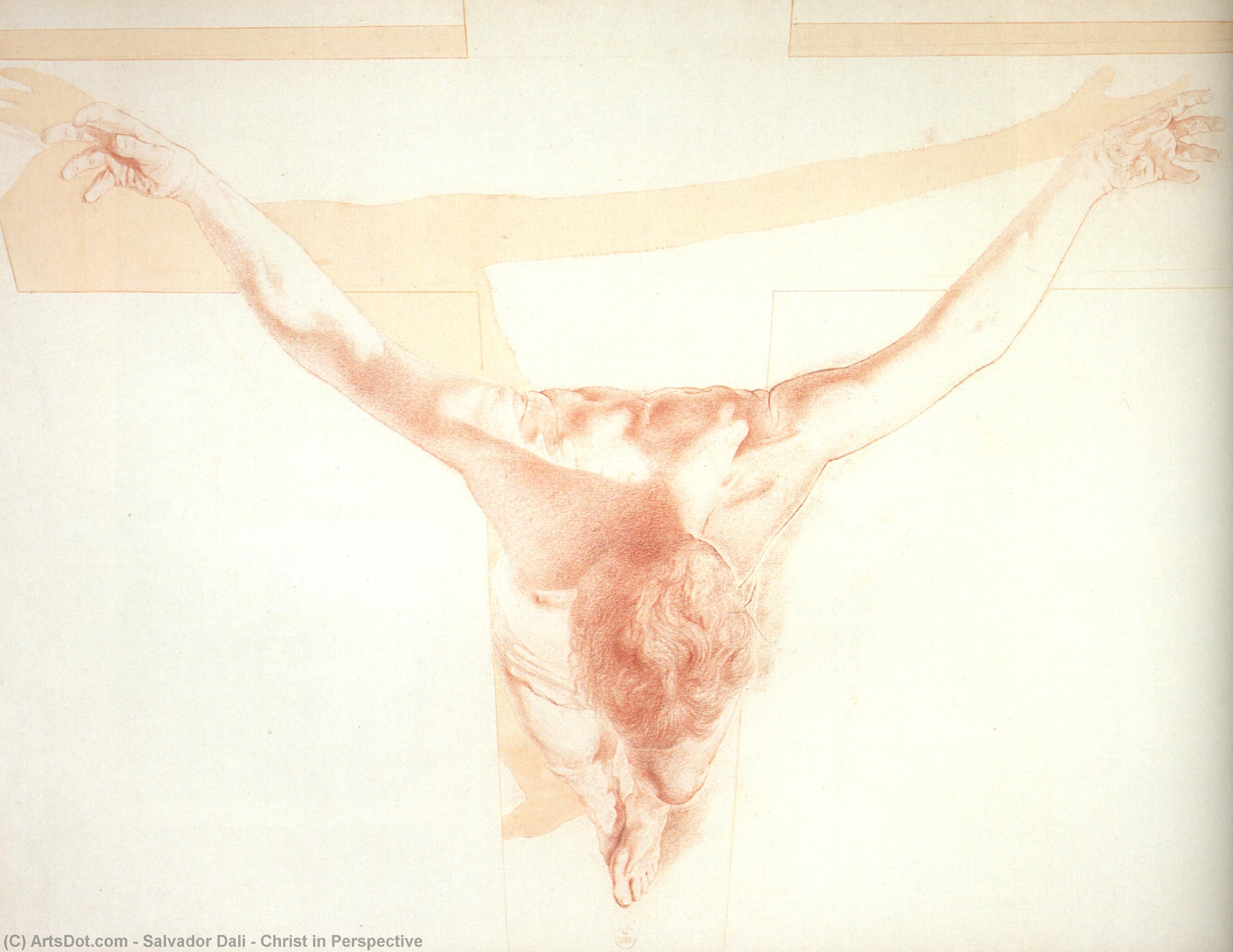 Christ In Perspective — Salvador Dalí
