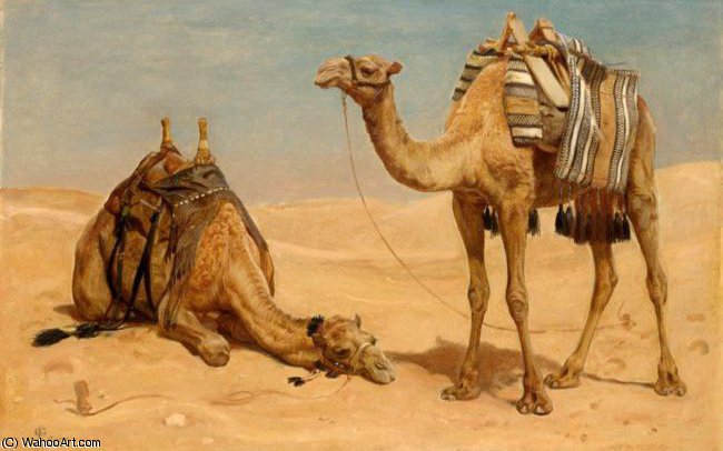 Resting From The Days Journey — Frederick Goodall