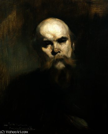 Portrait Of Paul Verlaine — Eugène Anatole Carrière