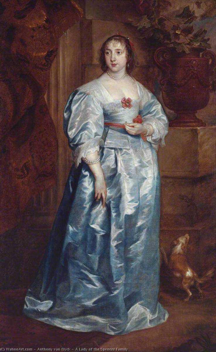 A Lady Of The Spencer Family — Sir Anthony Van Dyck