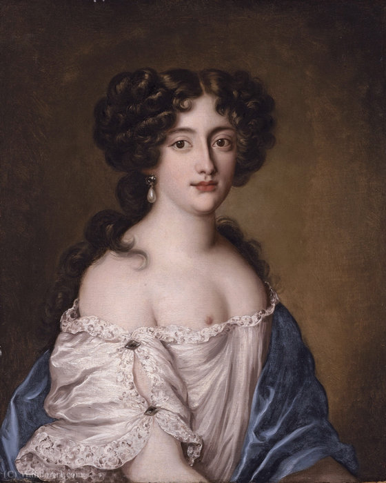 Ortrait Of Hortense Mancini, Duchesse De Mazarin, As Aphrodite — Jacob Ferdinand Voet