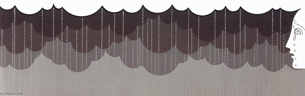 Rain — Erté