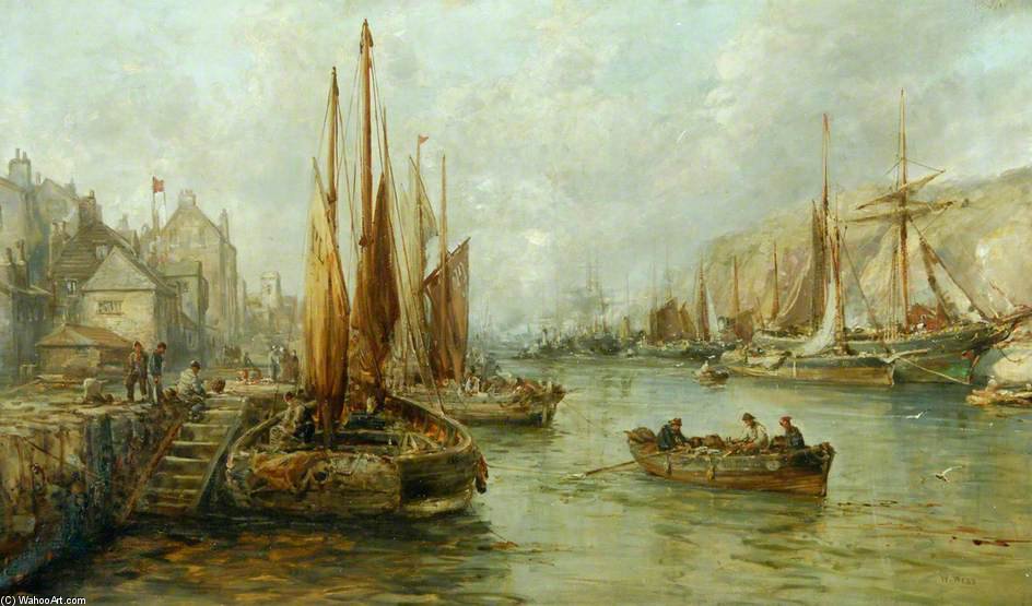 Harbour Scene — William Edward Webb