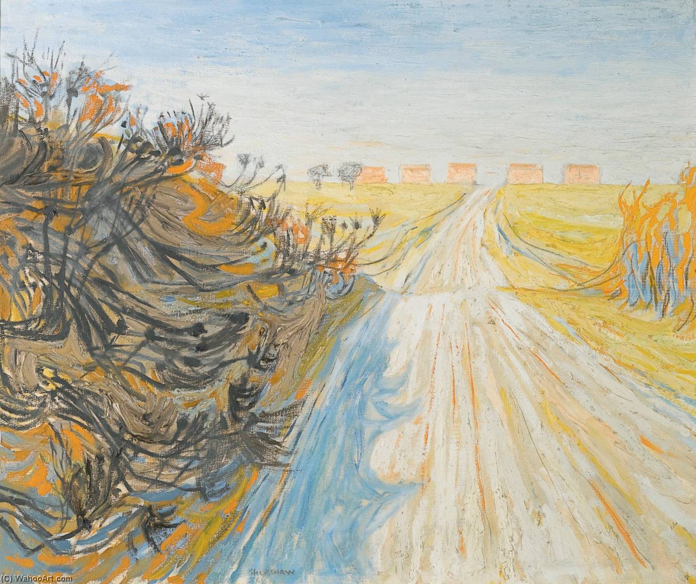 Road To Clough — Basil Blackshaw