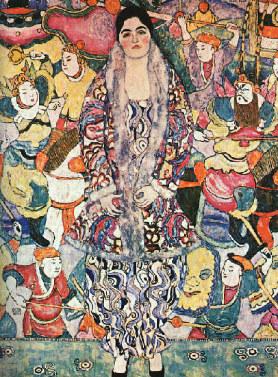 Portrait Of Friedericke Maria Beer — Gustav Klimt