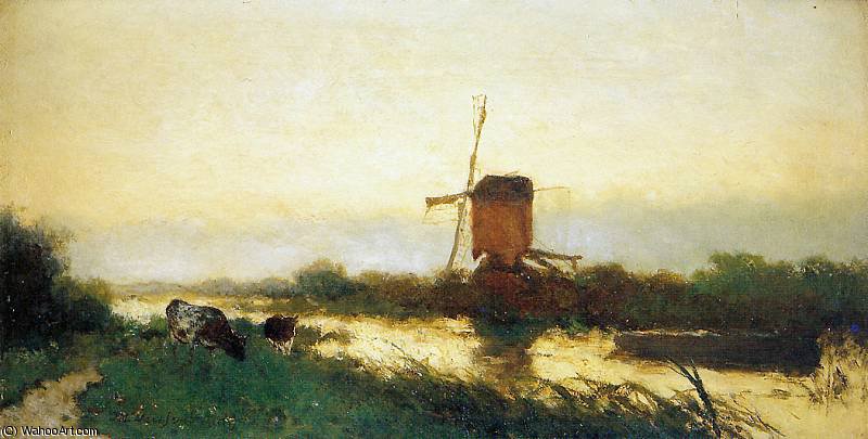 Landscape At Noorden Sun — Jan Weissenbruch