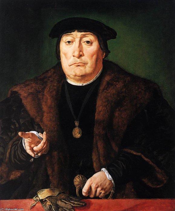 Portrait Of An Older Man — Jan Cornelisz Vermeyen (jan Mayo)