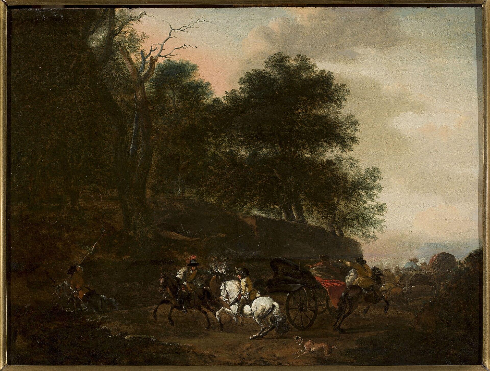 Assault On Travellers — August Querfurt