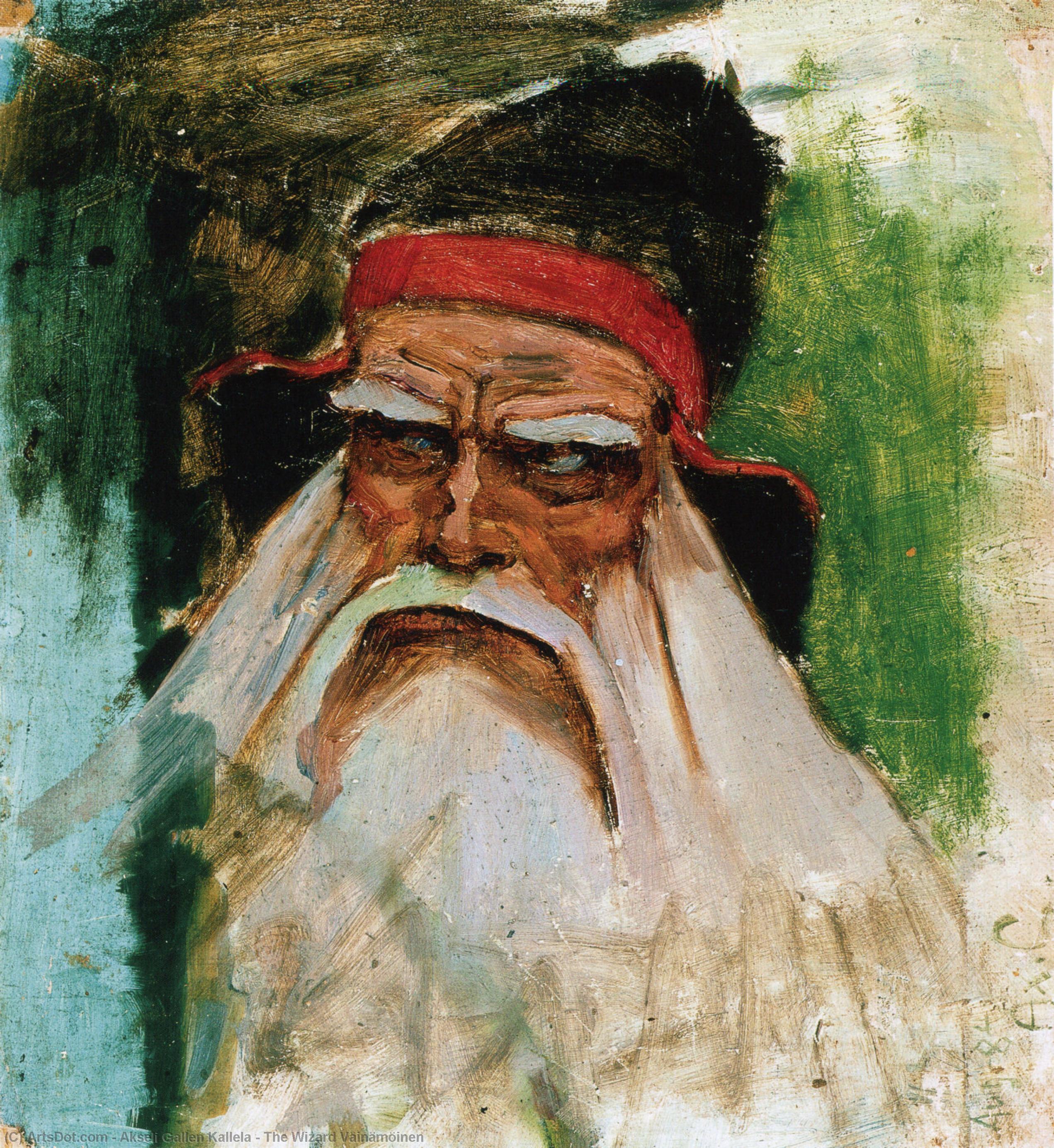 Der Zauberer Väinämöinen — Akseli Gallen-kallela