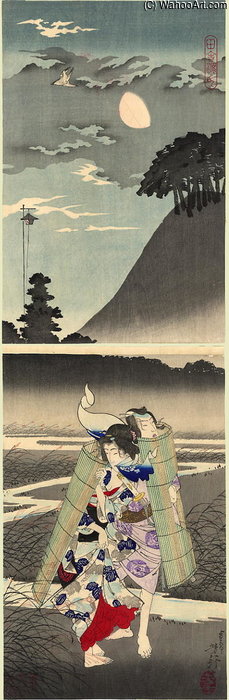 Inaka Genji- Genji In The Countryside — Tsukioka Yoshitoshi
