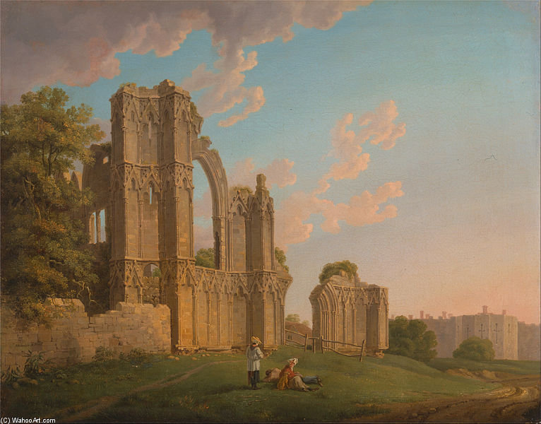 St. Mary's Abbey, York — Michael Angelo Rooker